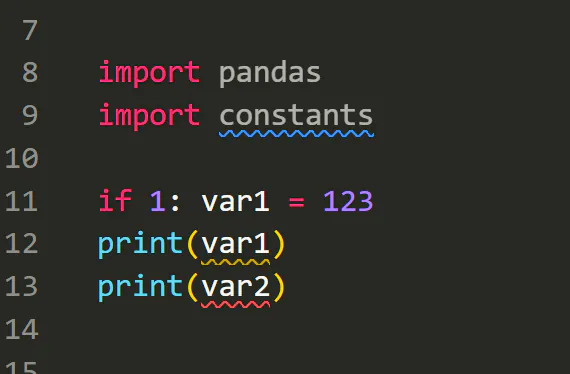 python-vscode-pylance-warning